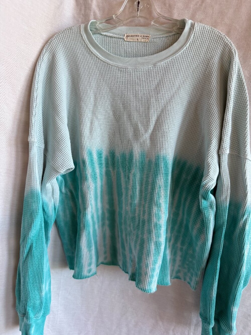Electric & Rose Jude Ombre Thermal Pullover